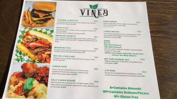 Vined menu