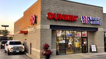 Dunkin' outside