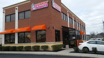 Dunkin' outside