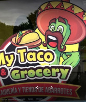 My Taco Groceries outside