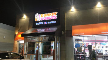 Dunkin' outside