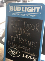 T. J. Byrnes Bar Restaurant food