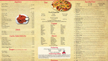 Boss Pizzeria And Sports menu