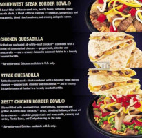 Fast Burritos Taco Shop menu