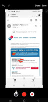 Domino's Pizza food