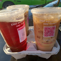 Dunkin' outside