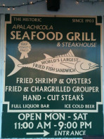 Apalachicola Seafood Grill Steaks food
