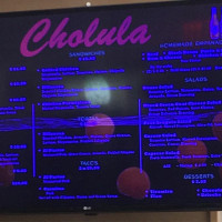 Cholula Grill Cafe inside