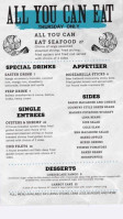 Valley Smokehouse menu