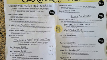 S'amoreray's And Son's menu