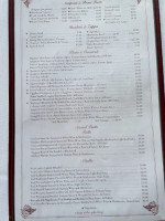 Pezzella's Villa Napoli menu