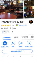 Phoenix Grill inside