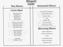 Portland Teriyaki menu