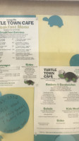 Longville Turtle Town Cafe menu
