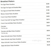 Bonhamtown Food Ctr menu