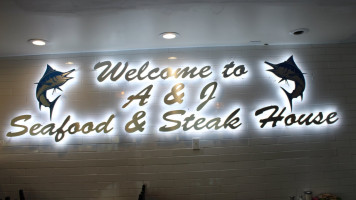 A J Seafood Steakhouse outside