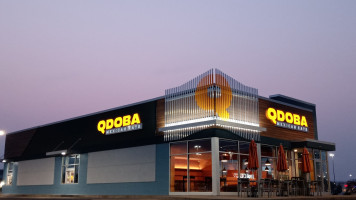 Qdoba Mexican Eats outside