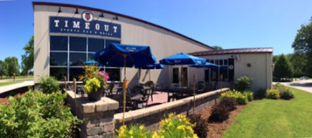 Time Out Sports Bar Grill Restaurant outside