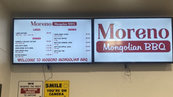 Moreno Mongolian Bbq food