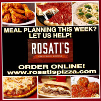 Rosati’s Pizza food
