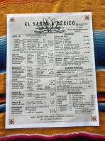 El Sabor A Mexico menu