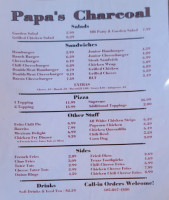 Papa's Charcoal food