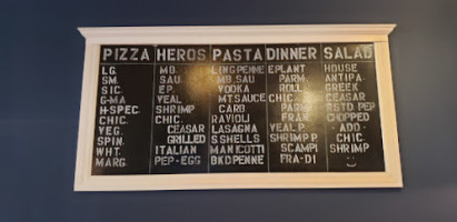 Junior's Pizza menu