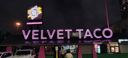 Velvet Taco food