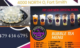 Smiling Cup Boba/(bubble) Tea food