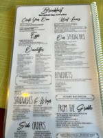 Lindenwood Diner menu