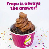 Menchie's Frozen Yogurt inside