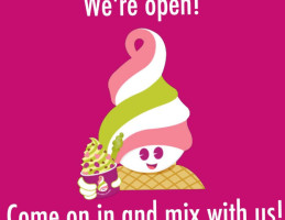 Menchie's Frozen Yogurt inside