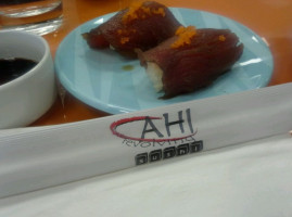 Ahi Revolving Sushi food