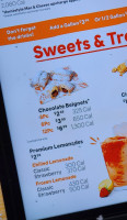 Popeyes Louisiana Kitchen menu