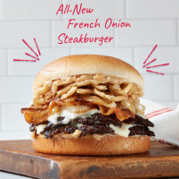 Freddy's Frozen Custard Steakburgers food