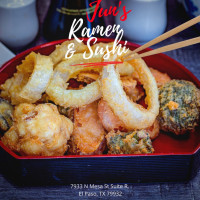 Jun’s Ramen Sushi food