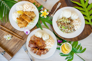 L&l Hawaiian Barbecue food