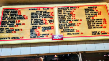 Hamburger Inn 2 menu