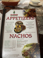 MI Rancho Mexican Restaurant menu