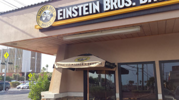 Einstein Bros. Bagels inside