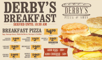 Derby Pizza food
