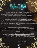 Illumination Wines menu