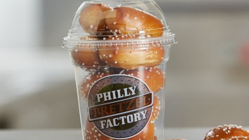 Philly Pretzel Factory food