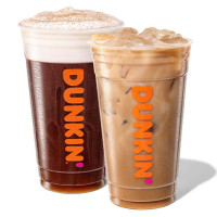 Dunkin' outside