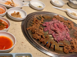 Charcoal Korean Bbq food