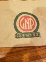 Glass Nickel Pizza food