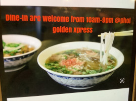 Pho Golden Xpress food