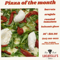 Lucatelli's Pizzeria food