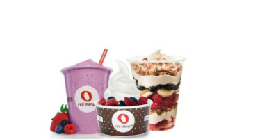 Red Mango In Grapev food