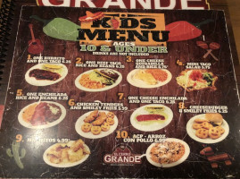 El Cerro Grande Mexican food